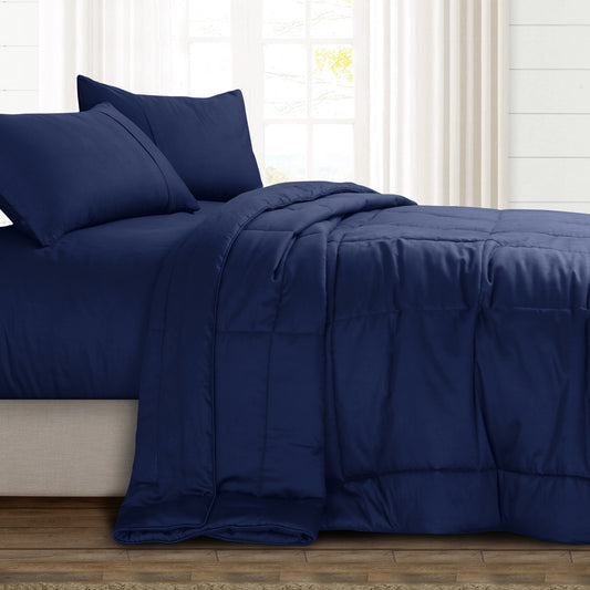 French Home 400 TC Navy Blue