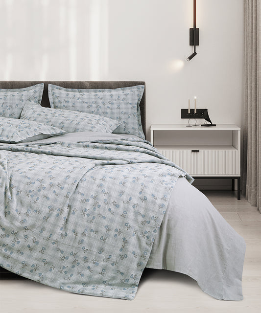 Maison Linen Bedding – Bluebell Mist
