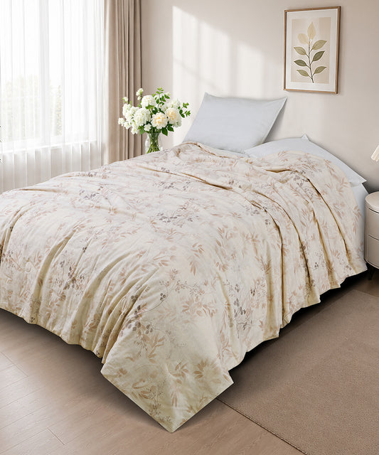 Linen Cotton Dohar – Blush Whisper
