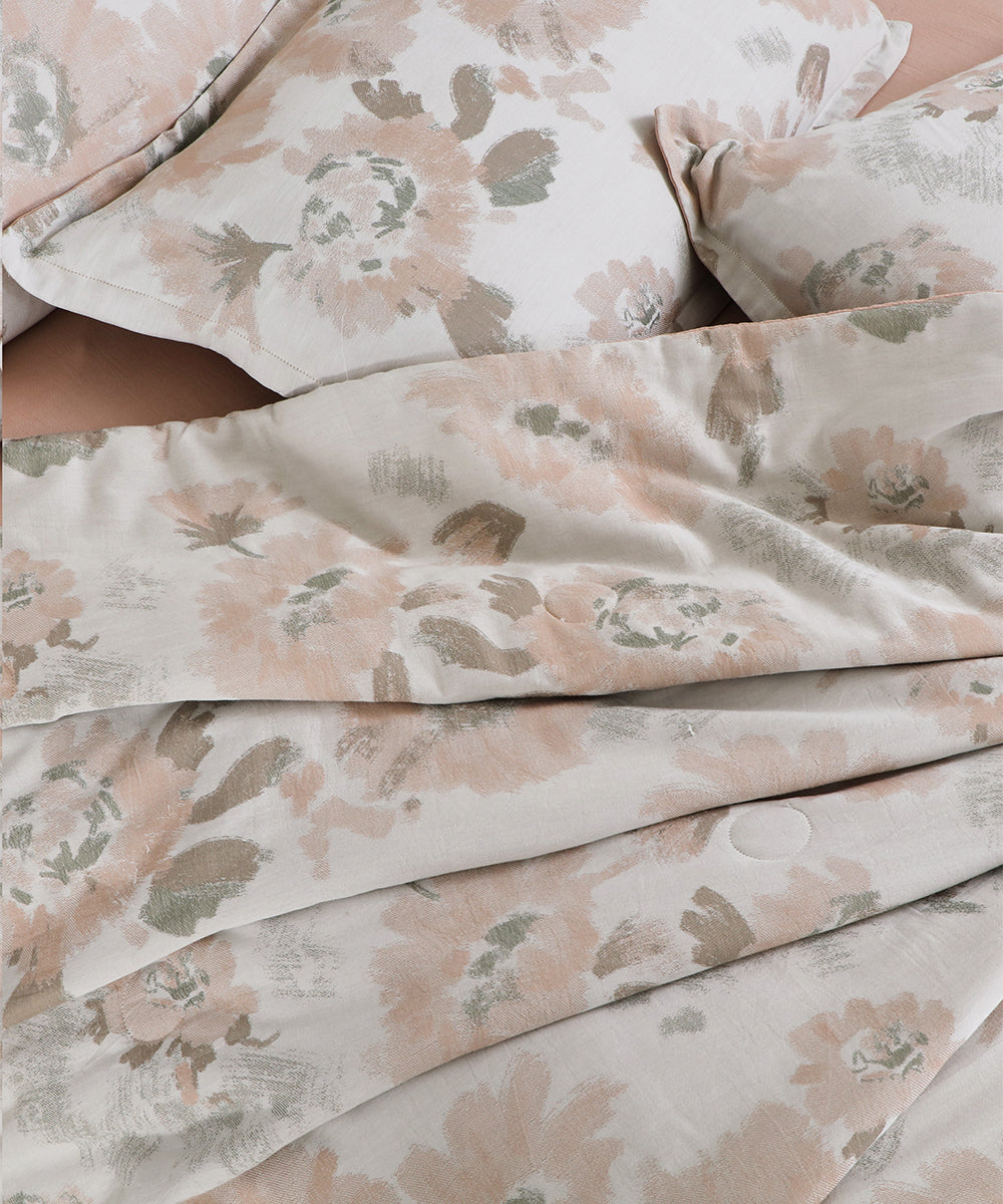 Maison Linen Bedding – Blush Petals
