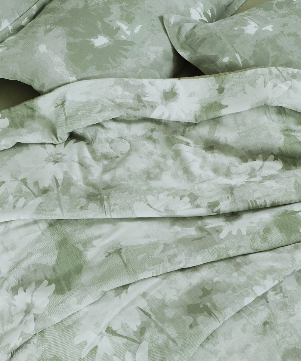 Maison Linen Bedding – Sage Bloom