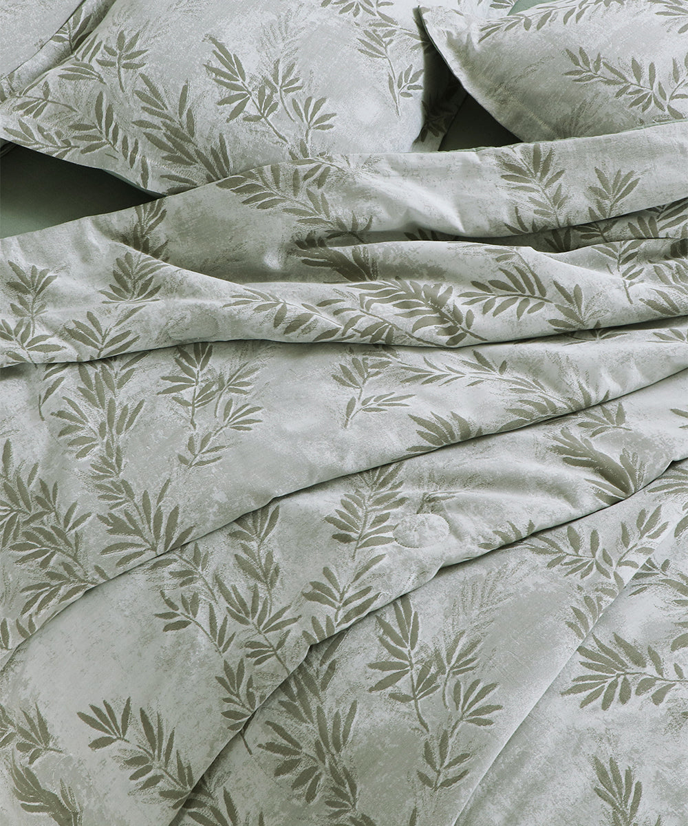 Maison Linen Bedding – Sage Leaf