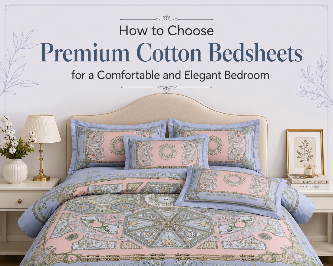 How to Choose Premium Cotton Bedsheets for a Comfortable and Elegant Bedroom