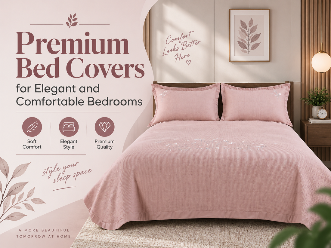 Premium Bed Covers for Elegant and Comfortable Bedrooms