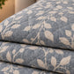 Slate Willow Vine Linen Cotton Dohar