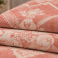 Blush Trellis Damask Linen Cotton Dohar
