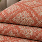 Blush Ogee Medallion Linen Cotton Dohar