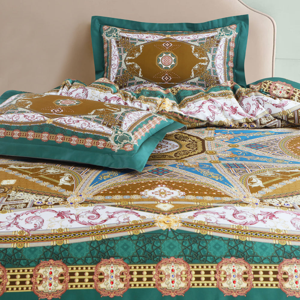 800 Thread Count Ciao Fienza – Emerald Regalia