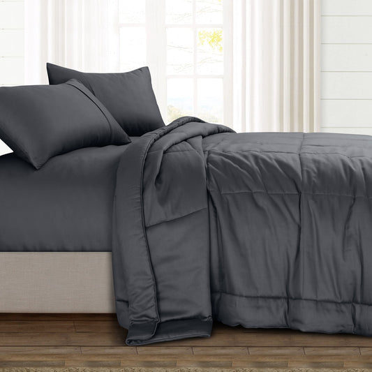 French Home 400 TC Charcoal Grey