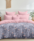 Moon Drape Quilt Bedding Set (4 Pcs) – Blush Garden