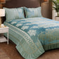 Aurelia Aqua Sage Lace Bedcover