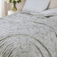 Linen Cotton Dohar – Pearl Scroll