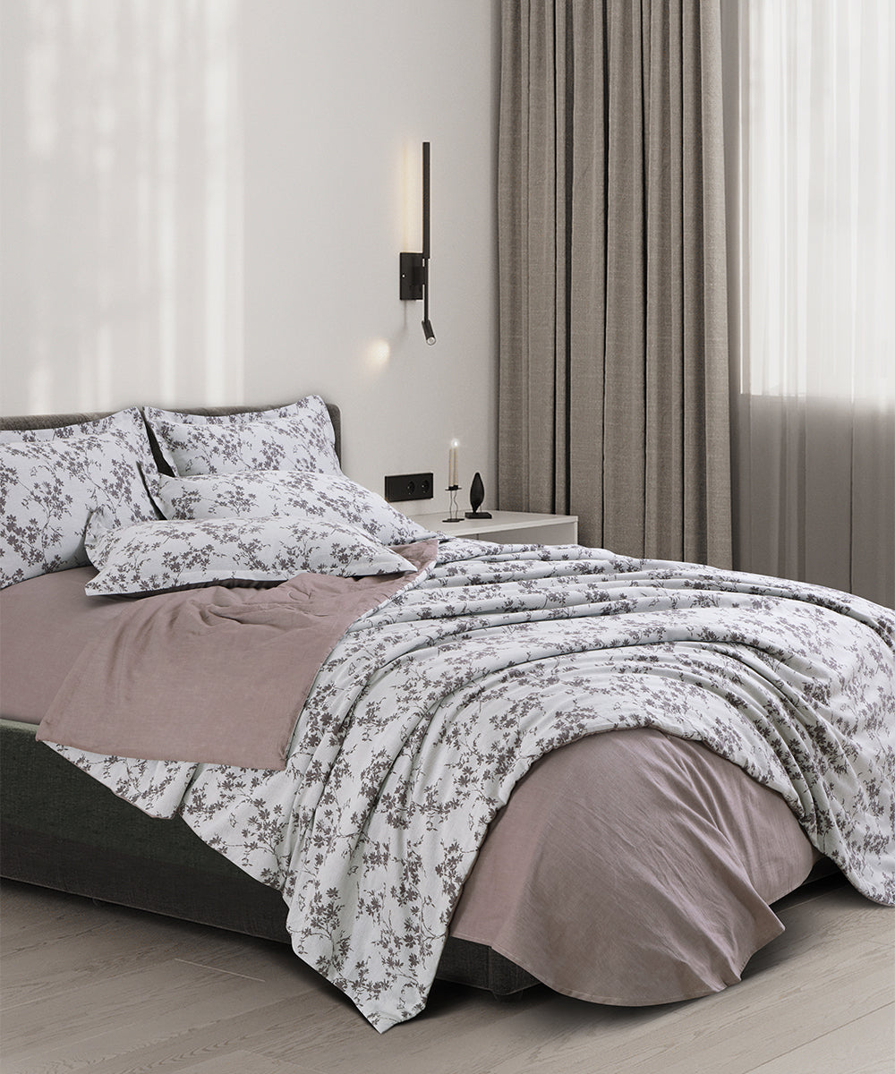 Maison Linen Bedding – Floral Blush