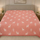Blush Reindeer Linen Cotton Dohar