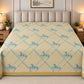 Equestrian Lattice Buttercup Linen Cotton Dohar