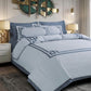 600 Thread Count Imperial Maze – Slate Blue
