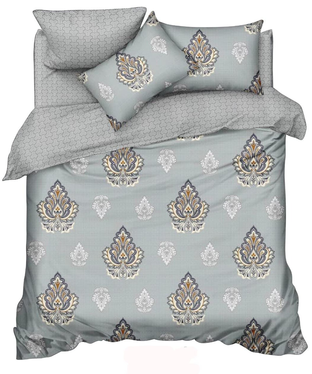 Moon Drape Quilt Bedding Set (4 Pcs) – Royal Paisley