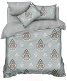 Moon Drape Quilt Bedding Set (4 Pcs) – Royal Paisley
