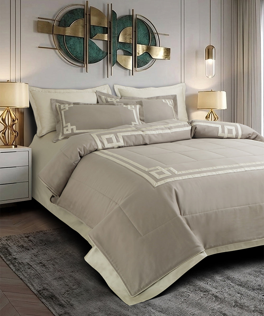 600 Thread Count Imperial Crest – Ivory Beige