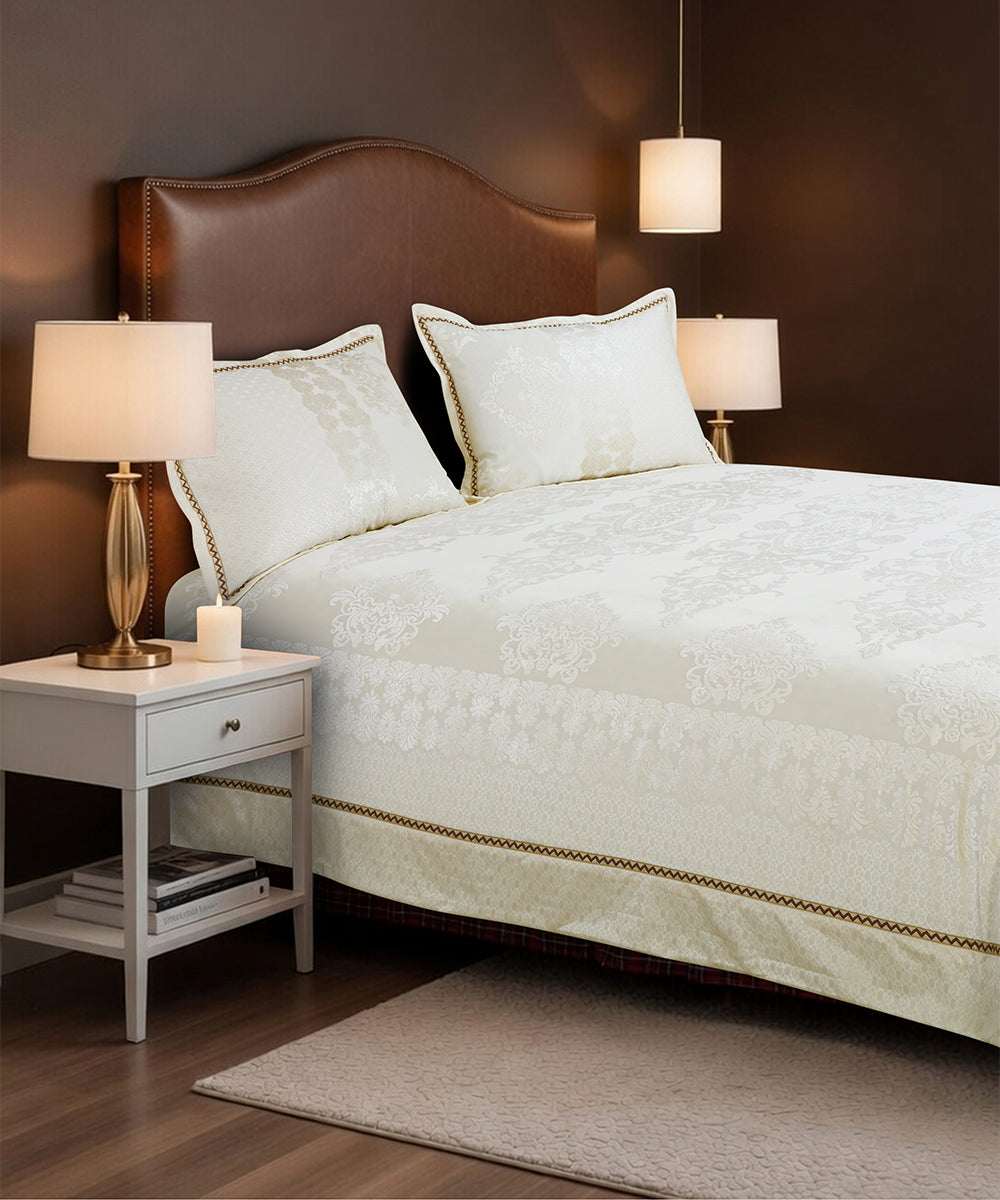 Aurelia Soft Champagne Bedcover