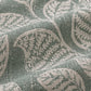 Sage Botanical Leaf Linen Cotton Dohar