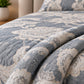 Heritage Teardrop Blue Cotton Linen Dohar