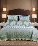 Aurelia Powder Blue Bedcover
