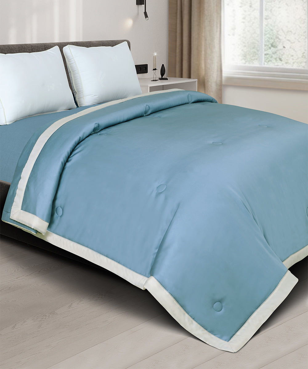 Crochet Tencel Quilt – Aqua Serenity