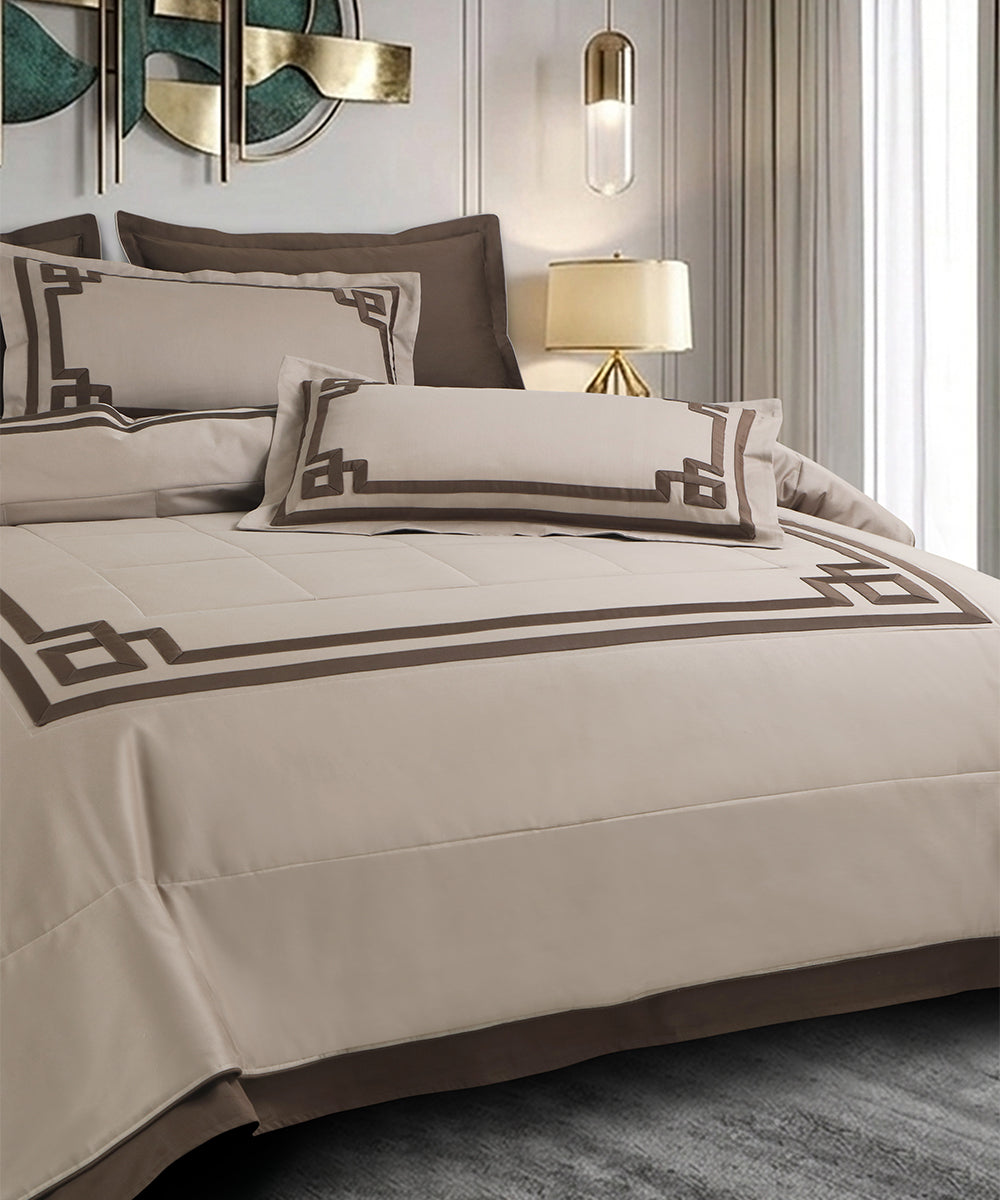 600 Thread Count Imperial Noir – Mocha Brown