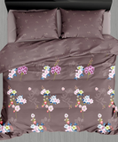 Vintage Reversible Quilt (2 Designs in 1) – Mocha Garden