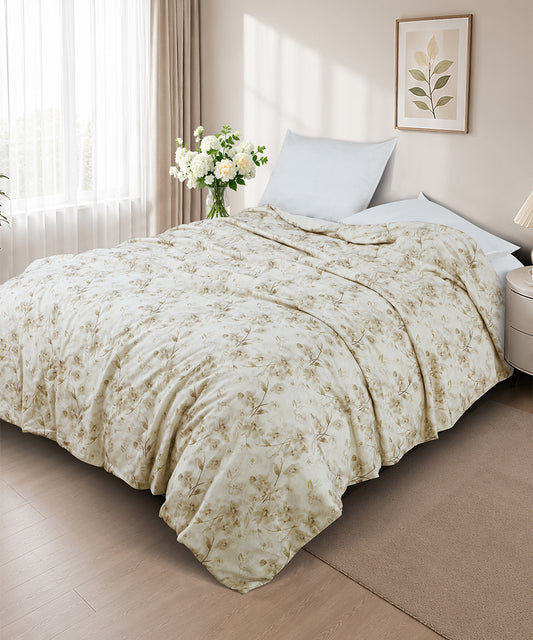 Linen Cotton Dohar – Desert Bloom