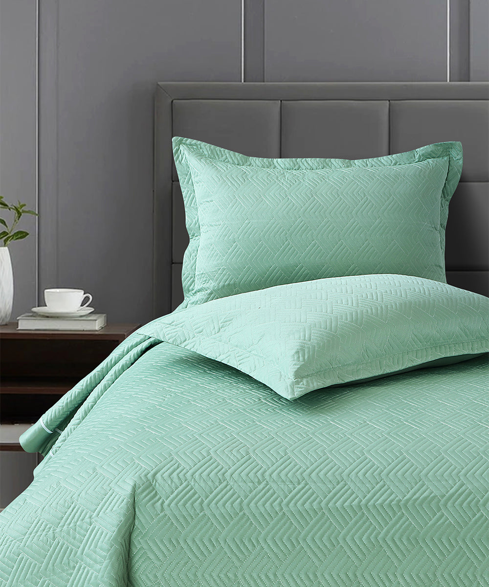 Elegance Bedcover Collection – Mint Green