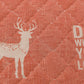 Blush Reindeer Linen Cotton Dohar