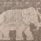 Taupe Royal Tusker Linen Cotton Dohar