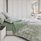 Maison Linen Bedding – Sage Leaf
