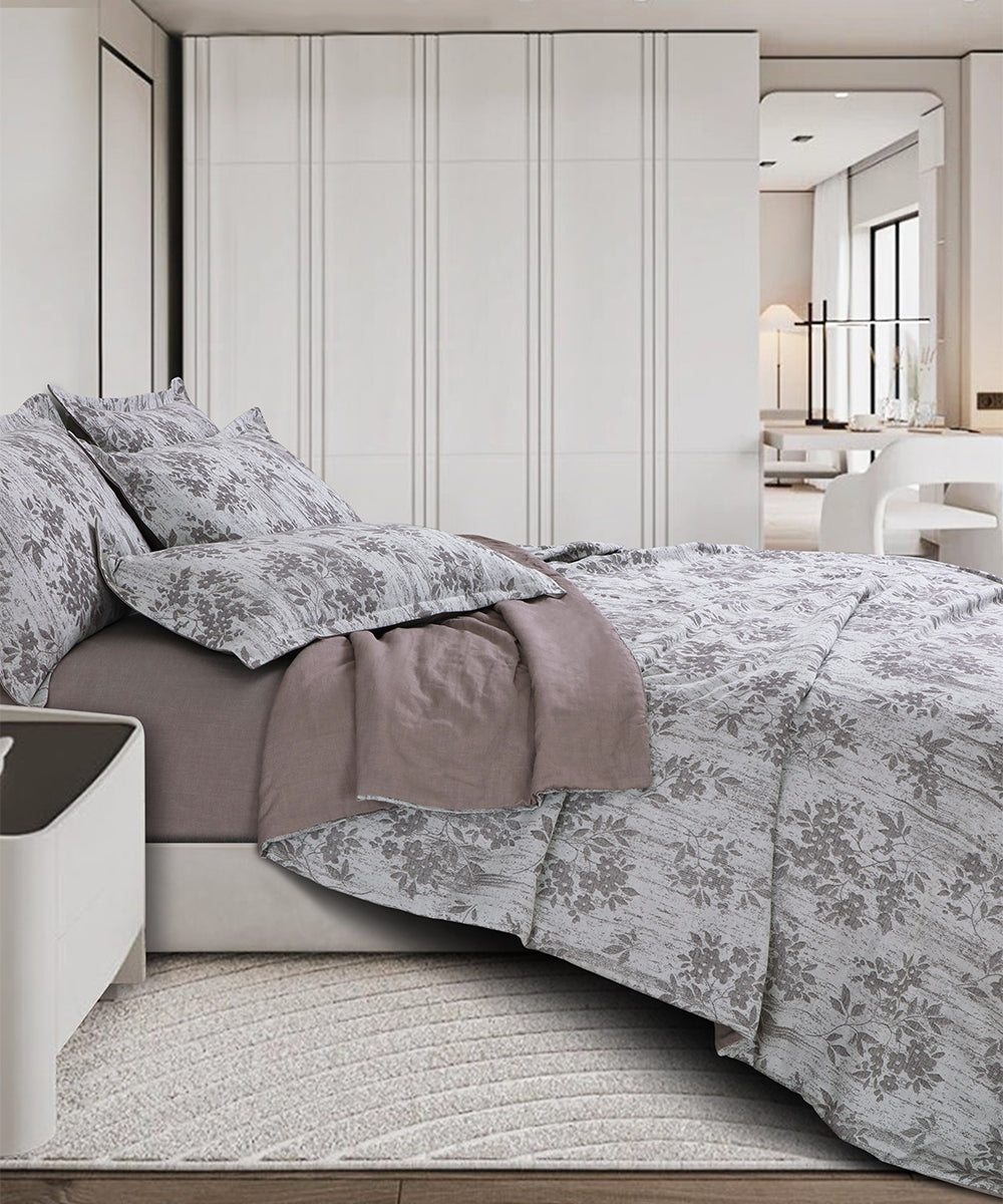 Maison Linen Bedding – Frosted Garden