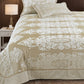 Aurelia Champagne Ivory Bedcover