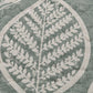 Sage Botanical Leaf Linen Cotton Dohar