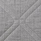 Slate Diamond Trellis Linen Cotton Dohar