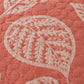 Blush Botanical Leaf Linen Cotton Dohar