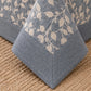 Slate Willow Vine Linen Cotton Dohar