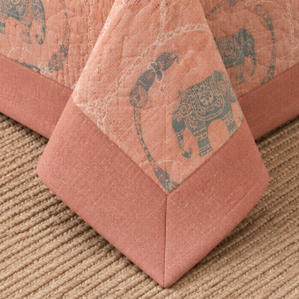 Gaja Blush Heritage Linen Cotton Dohar