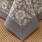 Slate Morris Flora Linen Cotton Dohar