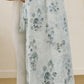 Linen Cotton Dohar – Misty Bloom
