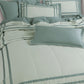 600 Thread Count Imperial Border – Arctic Mist
