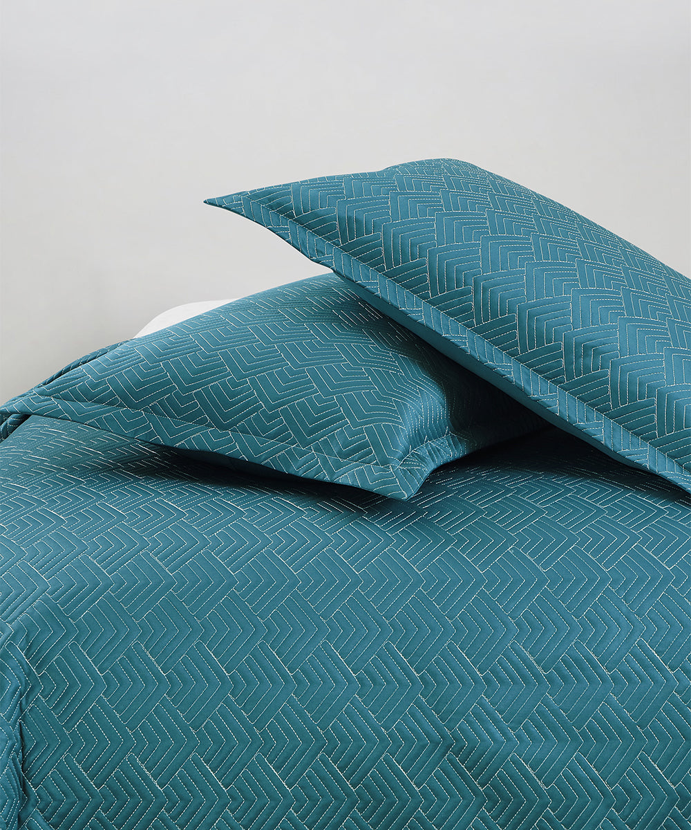 Elegance Bedcover Collection – Royal Teal