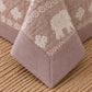 Blush Royal Tusker Linen Cotton Dohar