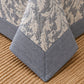 Slate Acanthus Linen Cotton Dohar