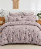 Moon Drape Quilt Bedding Set (4 Pcs) – Wildflower Mist