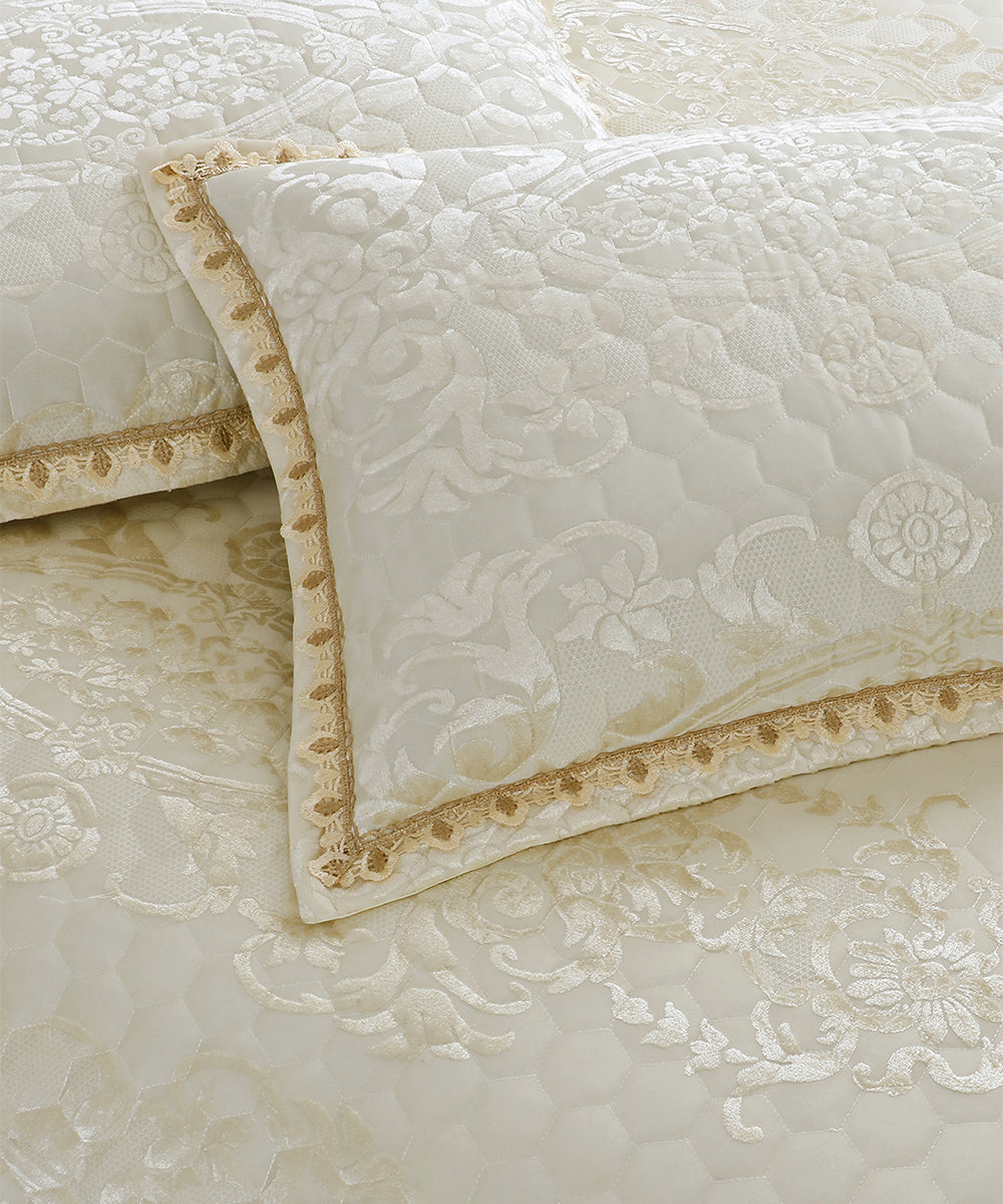 Celestia Pearl Ivory Bedcover